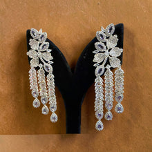 Emerald Blossom Cascading Earrings
