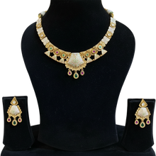 Meenakari Triveni Heirloom Necklace Set