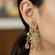 Rosé Rivaayat Drop Earrings