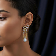 Celeste American Diamond Vine Drops
