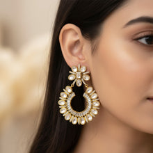 Celestial Bloom Chandbali Earrings