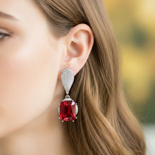 American Diamond Royale Drop Earrings