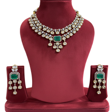 Emerald Noor Polki Choker Set