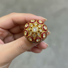 Royal Dome Kundan Cocktail Ring