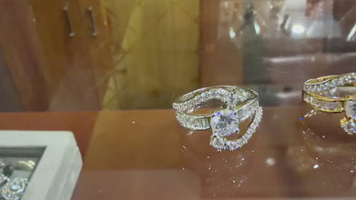 Celeste Infinity American Diamond Ring