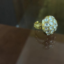 Polki Dome Adjustable Ring