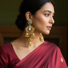 Heritage Temple Jhumka Chandbalis