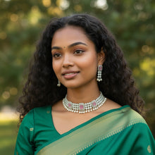 Blush Pearl Elegance Choker Set