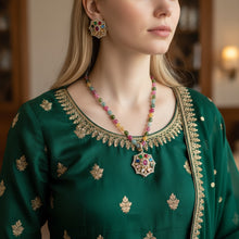 Navratna Multi Beaded Necklace Set