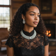 Imperial Radiance American Diamond Necklace Set