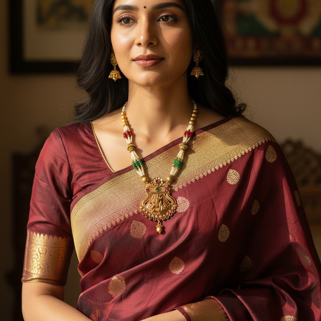 RadhaKrishna Divine Elegance Necklace Set