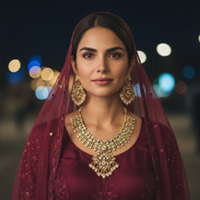 Grand Bridal Taara Kundan Pearl Choker Set