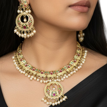 Royal Jadau Pearl Set