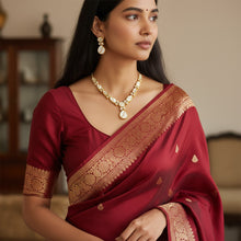 Elegant White Stone Polki Necklace Set