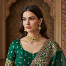 Crimson Bloom Choker Set