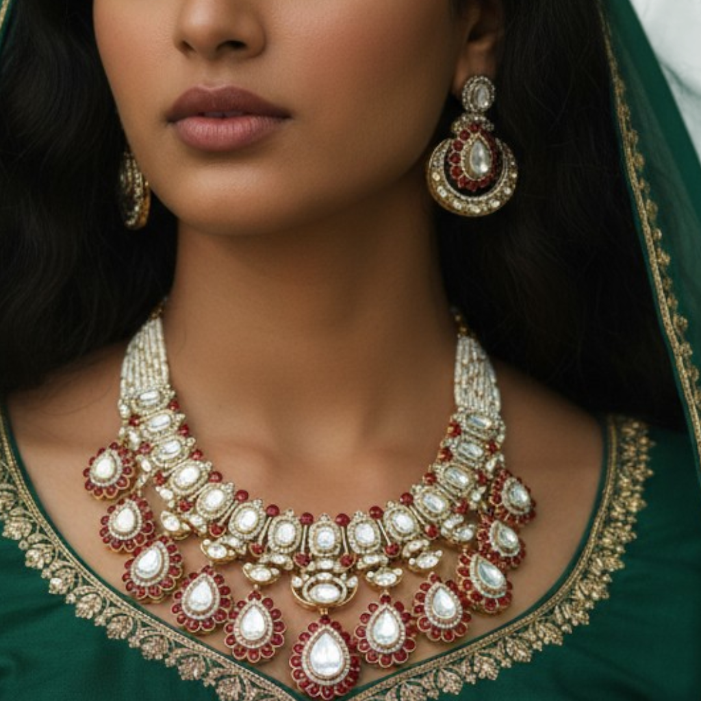 Heritage Kundan Bridal Set