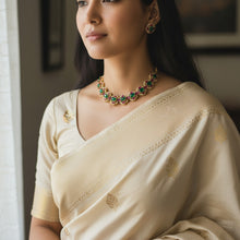 Ruby Emerald Royale Choker Set