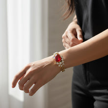 Ruby Teardrop Royale Bracelet